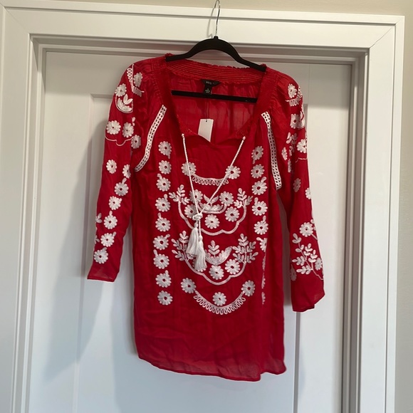 intro. Tops - Boho tunic S/M loose!